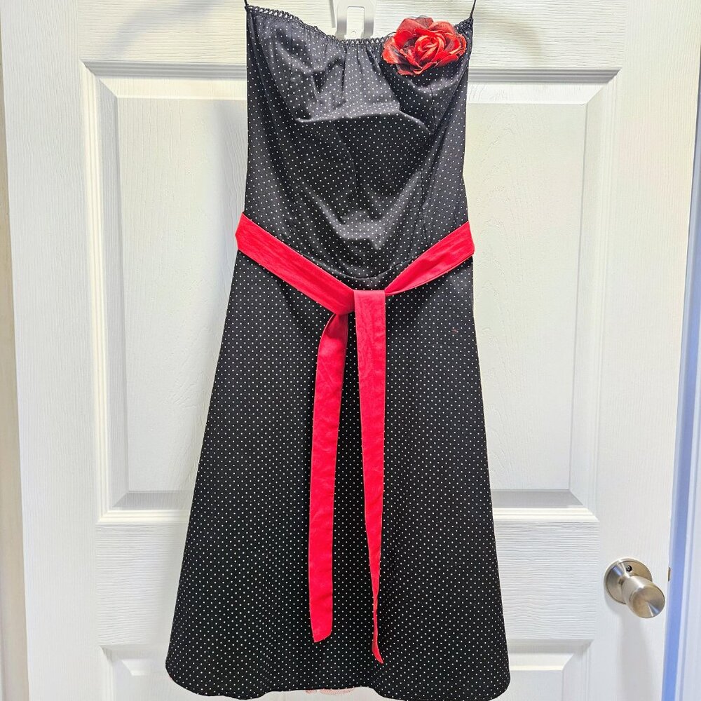 Holiday Party Vintage Strapless Dress
